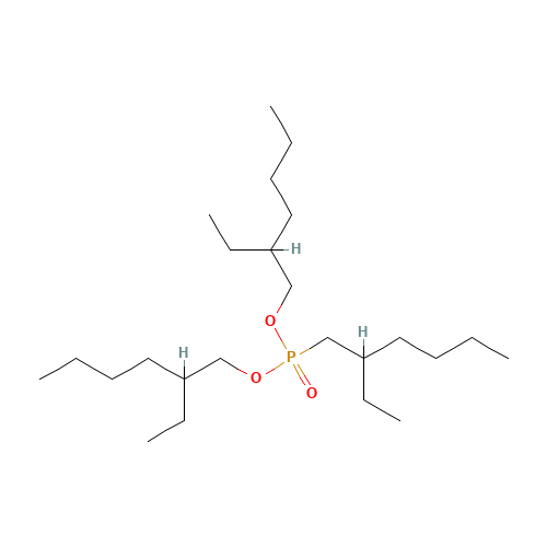 3-[[2-ethylhexoxy(2-ethylhexyl)phosphoryl]oxymethyl]heptane (CAS: 126-63-6) - Related Chemical Product