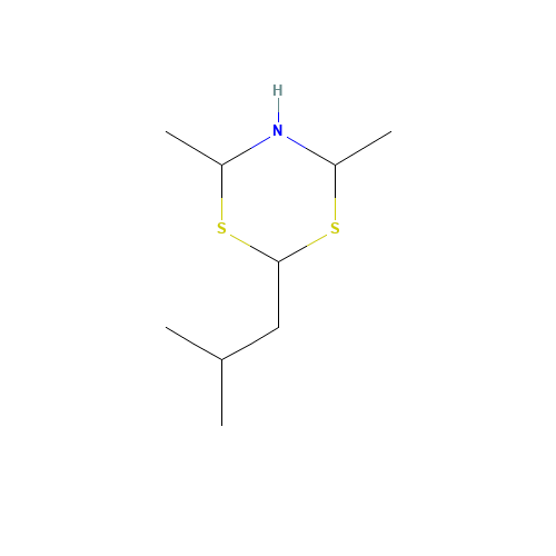 4,6-dimethyl-2-(2-methylpropyl)-1,3,5-dithiazinane (CAS: 101517-87-7) - Related Chemical Product