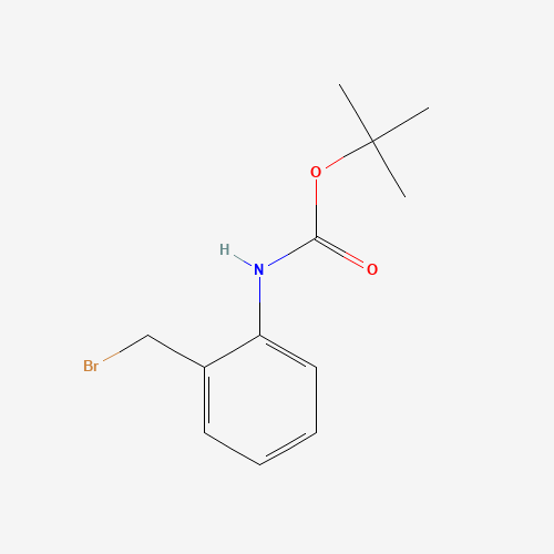 tert-butyl N-[2-(bromomethyl)phenyl]carbamate (CAS: 166329-43-7) - Related Chemical Product