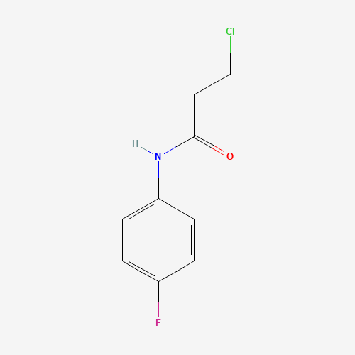 3-chloro-N-(4-fluorophenyl)propanamide (CAS: 56767-37-4) - Related Chemical Product