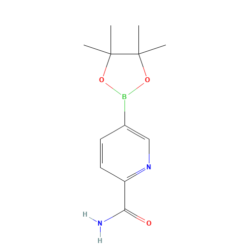 5-(4,4,5,5-tetramethyl-1,3,2-dioxaborolan-2-yl)pyridine-2-carboxamide (CAS: 1257553-74-4) - Related Chemical Product