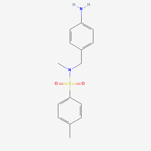 N-[(4-aminophenyl)methyl]-N,4-dimethylbenzenesulfonamide (CAS: 115562-53-3) - Related Chemical Product