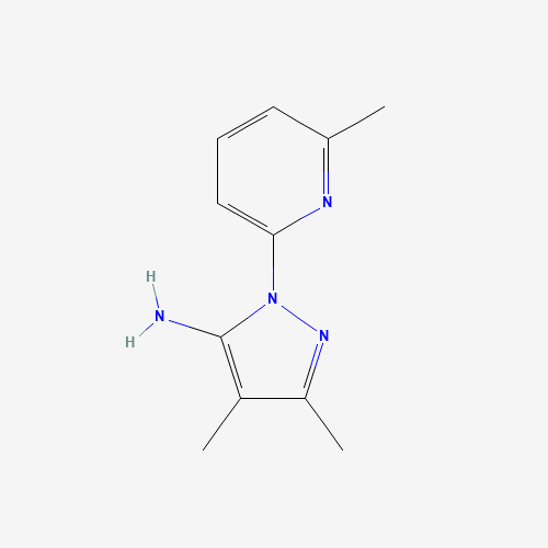 4,5-dimethyl-2-(6-methylpyridin-2-yl)pyrazol-3-amine (CAS: 1335140-82-3) - Related Chemical Product