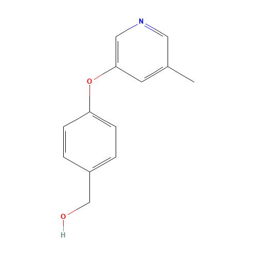 [4-(5-methylpyridin-3-yl)oxyphenyl]methanol (CAS: 1369258-02-5) - Related Chemical Product