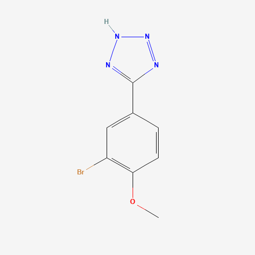 5-(3-bromo-4-methoxyphenyl)-2H-tetrazole (CAS: 191602-76-3) - Related Chemical Product