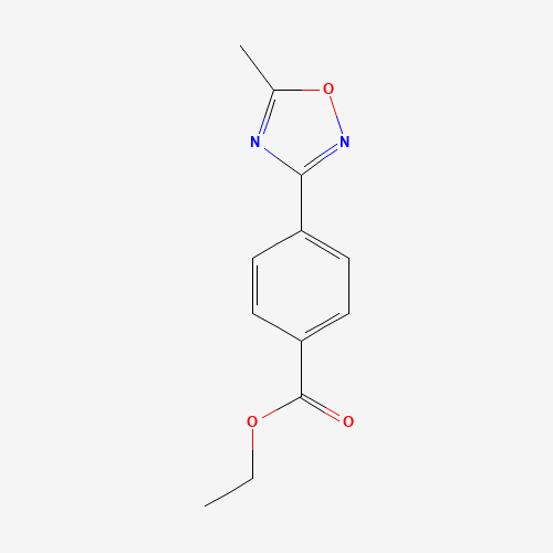 ethyl 4-(5-methyl-1,2,4-oxadiazol-3-yl)benzoate (CAS: 850375-01-8) - Related Chemical Product