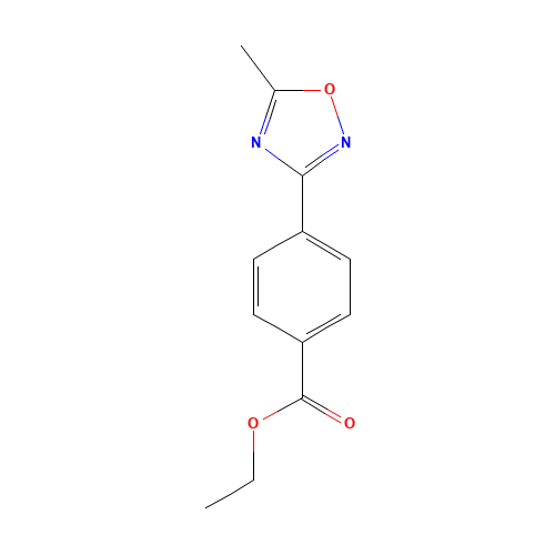 ethyl 4-(5-methyl-1,2,4-oxadiazol-3-yl)benzoate (CAS: 850375-01-8) - Related Chemical Product