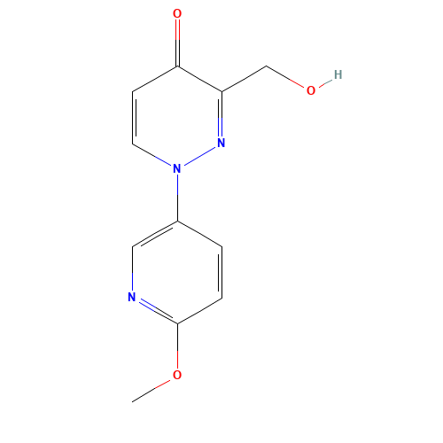 3-(hydroxymethyl)-1-(6-methoxypyridin-3-yl)pyridazin-4-one (CAS: 1314396-90-1) - Related Chemical Product