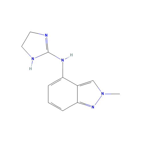 N-(4,5-dihydro-1H-imidazol-2-yl)-2-methylindazol-4-amine (CAS: 85392-79-6) - Related Chemical Product