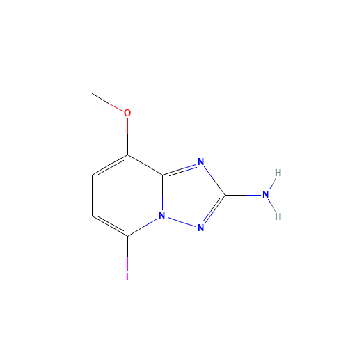 5-iodo-8-methoxy-[1,2,4]triazolo[1,5-a]pyridin-2-amine (CAS: 492468-97-0) - Related Chemical Product