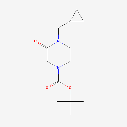 tert-butyl 4-(cyclopropylmethyl)-3-oxopiperazine-1-carboxylate (CAS: 1042904-03-9) - Related Chemical Product