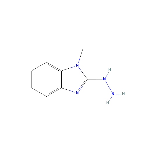 (1-methylbenzimidazol-2-yl)hydrazine (CAS: 7022-37-9) - Related Chemical Product