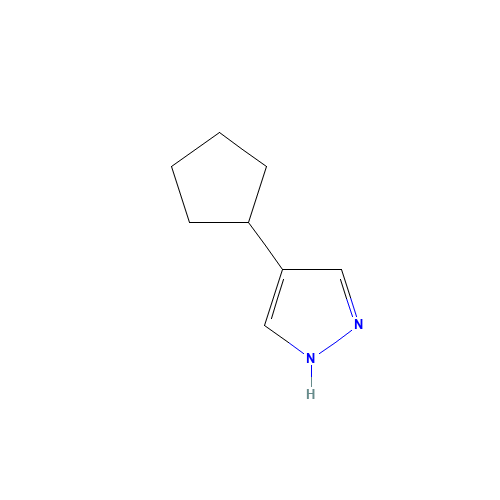 4-cyclopentyl-1H-pyrazole (CAS: 90253-22-8) - Related Chemical Product