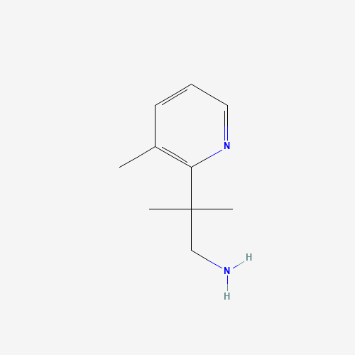 2-methyl-2-(3-methylpyridin-2-yl)propan-1-amine (CAS: 1232432-91-5) - Related Chemical Product