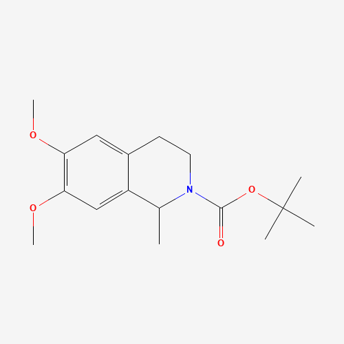 tert-butyl 6,7-dimethoxy-1-methyl-3,4-dihydro-1H-isoquinoline-2-carboxylate (CAS: 140368-04-3) - Related Chemical Product