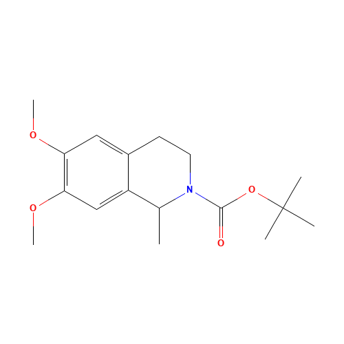 tert-butyl 6,7-dimethoxy-1-methyl-3,4-dihydro-1H-isoquinoline-2-carboxylate (CAS: 140368-04-3) - Related Chemical Product