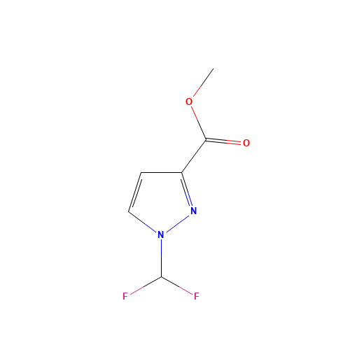 methyl 1-(difluoromethyl)pyrazole-3-carboxylate (CAS: 1310351-03-1) - Related Chemical Product