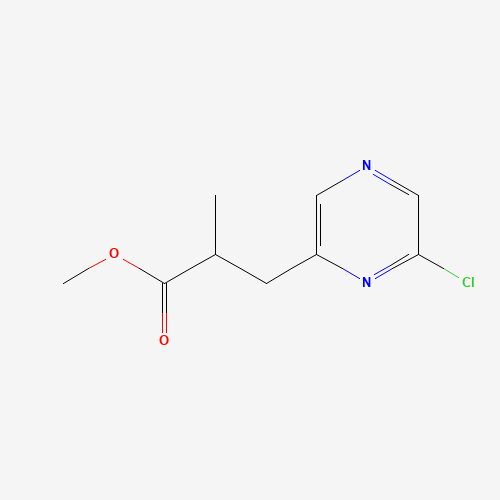 methyl 3-(6-chloropyrazin-2-yl)-2-methylpropanoate (CAS: 1346172-02-8) - Related Chemical Product