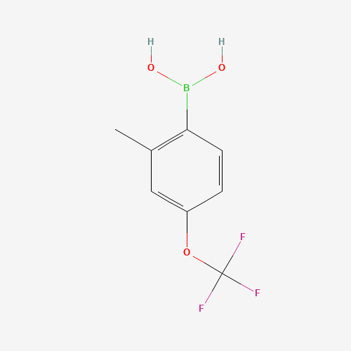 [2-methyl-4-(trifluoromethoxy)phenyl]boronic acid (CAS: 850033-39-5) - Related Chemical Product