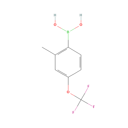 [2-methyl-4-(trifluoromethoxy)phenyl]boronic acid (CAS: 850033-39-5) - Related Chemical Product