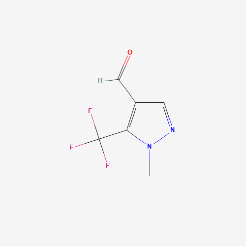 1-methyl-5-(trifluoromethyl)pyrazole-4-carbaldehyde (CAS: 497833-04-2) - Related Chemical Product