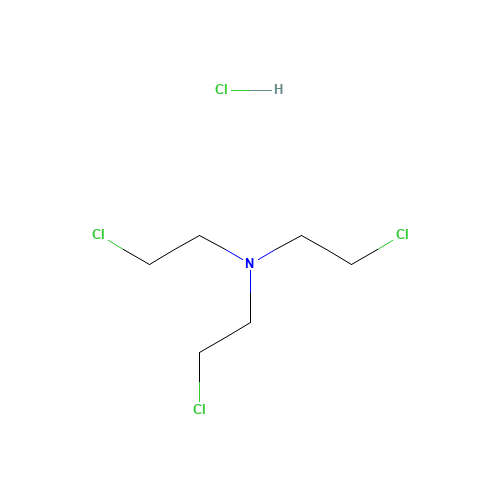 2-chloro-N,N-bis(2-chloroethyl)ethanamine;hydrochloride (CAS: 817-09-4) - Related Chemical Product