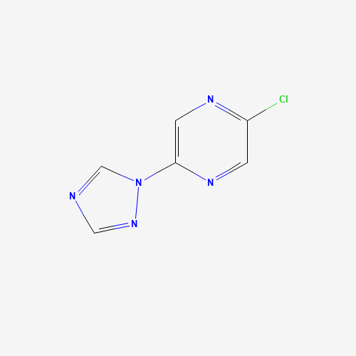 2-chloro-5-(1,2,4-triazol-1-yl)pyrazine (CAS: 1266335-94-7) - Related Chemical Product