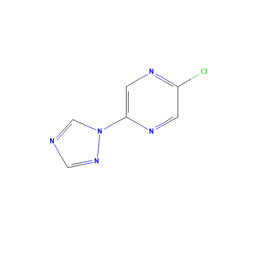 2-chloro-5-(1,2,4-triazol-1-yl)pyrazine (CAS: 1266335-94-7) - Related Chemical Product