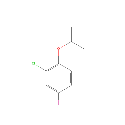 2-chloro-4-fluoro-1-propan-2-yloxybenzene (CAS: 202982-71-6) - Related Chemical Product