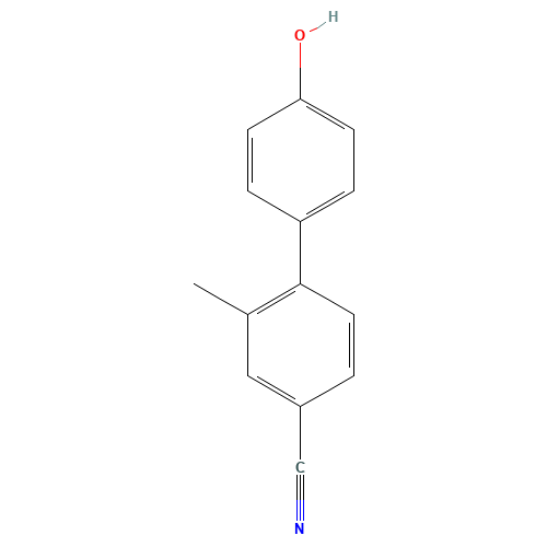 4-(4-hydroxyphenyl)-3-methylbenzonitrile (CAS: 149505-48-6) - Related Chemical Product