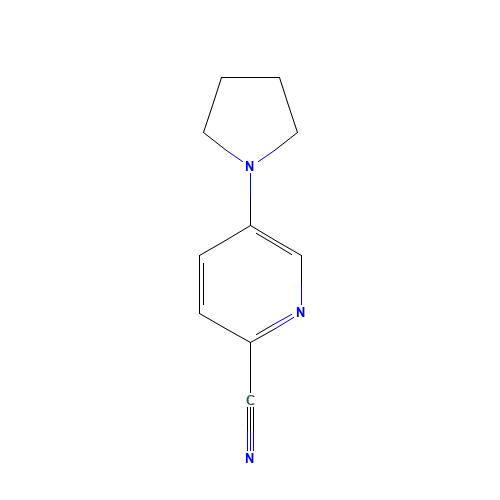 5-pyrrolidin-1-ylpyridine-2-carbonitrile (CAS: 160017-09-4) - Related Chemical Product