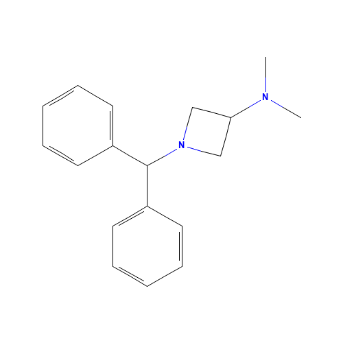 1-benzhydryl-N,N-dimethylazetidin-3-amine (CAS: 55438-79-4) - Related Chemical Product