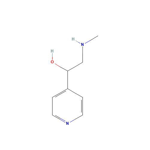 2-(methylamino)-1-pyridin-4-ylethanol (CAS: 36695-59-7) - Related Chemical Product