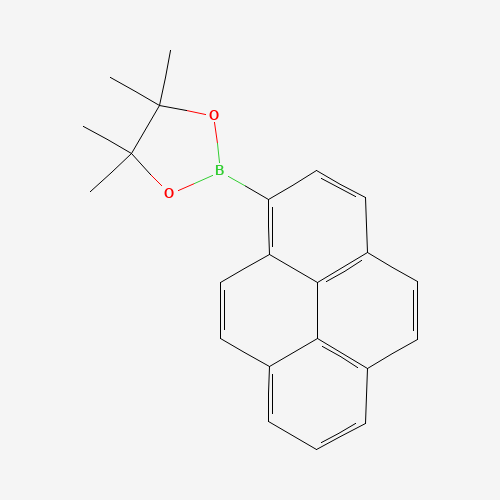 4,4,5,5-tetramethyl-2-pyren-1-yl-1,3,2-dioxaborolane (CAS: 349666-24-6) - Related Chemical Product