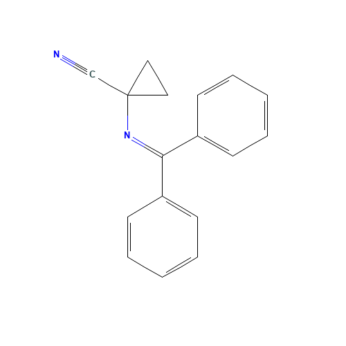 1-(benzhydrylideneamino)cyclopropane-1-carbonitrile (CAS: 89985-88-6) - Related Chemical Product