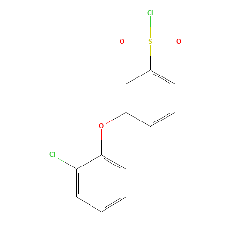 3-(2-chlorophenoxy)benzenesulfonyl chloride (CAS: 474947-79-0) - Related Chemical Product