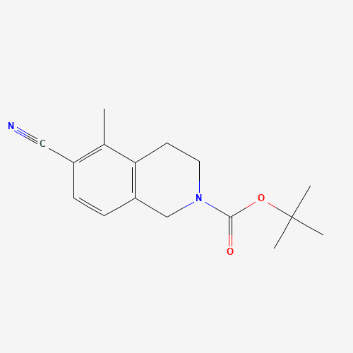 tert-butyl 6-cyano-5-methyl-3,4-dihydro-1H-isoquinoline-2-carboxylate (CAS: 1165923-92-1) - Related Chemical Product