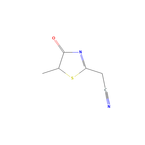 2-(5-methyl-4-oxo-1,3-thiazol-2-yl)acetonitrile (CAS: 533885-52-8) - Related Chemical Product
