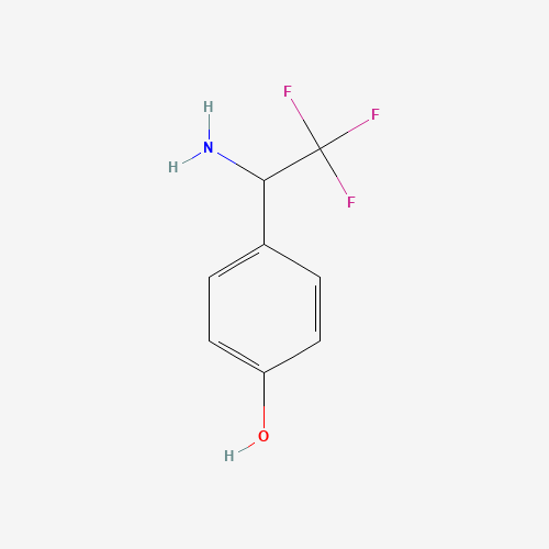 4-(1-amino-2,2,2-trifluoroethyl)phenol (CAS: 294175-07-8) - Related Chemical Product