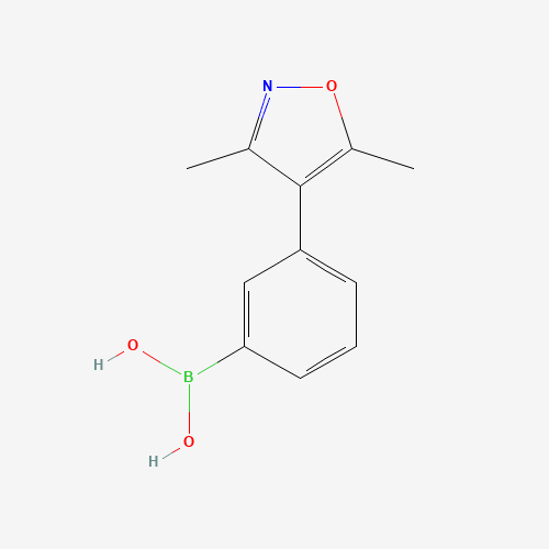 [3-(3,5-dimethyl-1,2-oxazol-4-yl)phenyl]boronic acid (CAS: 1201799-16-7) - Related Chemical Product
