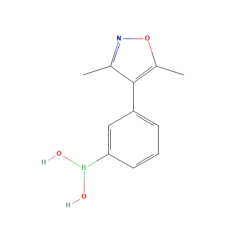 [3-(3,5-dimethyl-1,2-oxazol-4-yl)phenyl]boronic acid (CAS: 1201799-16-7) - Related Chemical Product