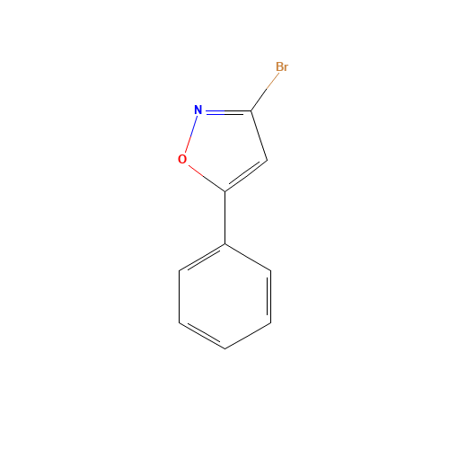 3-bromo-5-phenyl-1,2-oxazole (CAS: 10557-74-1) - Related Chemical Product