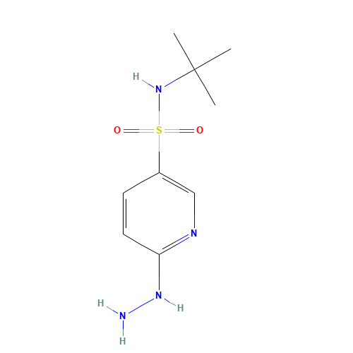N-tert-butyl-6-hydrazinylpyridine-3-sulfonamide (CAS: 926262-36-4) - Related Chemical Product