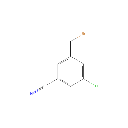 3-(bromomethyl)-5-chlorobenzonitrile (CAS: 1021871-36-2) - Related Chemical Product