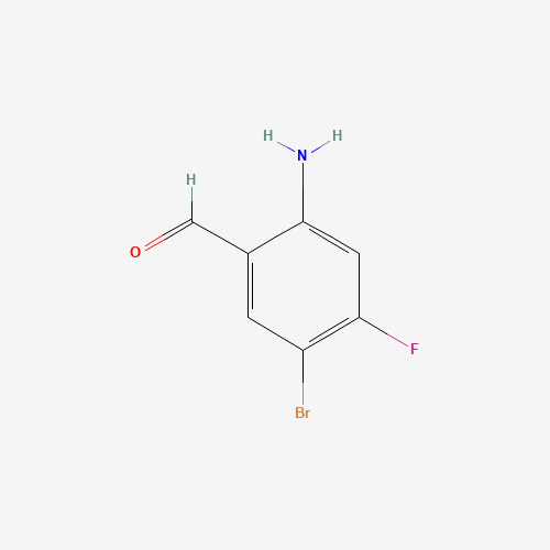 2-amino-5-bromo-4-fluorobenzaldehyde (CAS: 315188-30-8) - Related Chemical Product