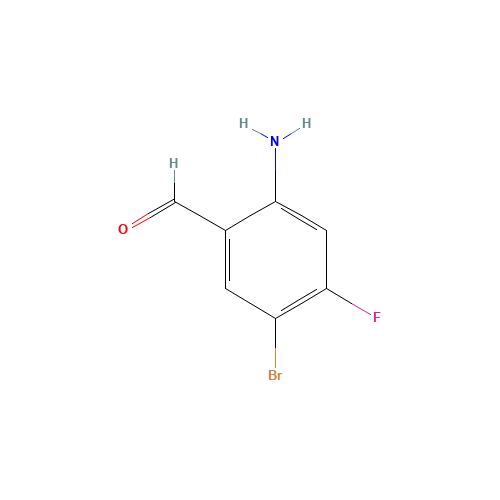 2-amino-5-bromo-4-fluorobenzaldehyde (CAS: 315188-30-8) - Related Chemical Product