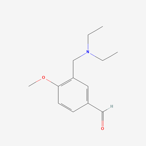 3-(diethylaminomethyl)-4-methoxybenzaldehyde (CAS: 128501-82-6) - Related Chemical Product