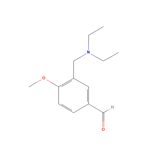 3-(diethylaminomethyl)-4-methoxybenzaldehyde (CAS: 128501-82-6) - Related Chemical Product
