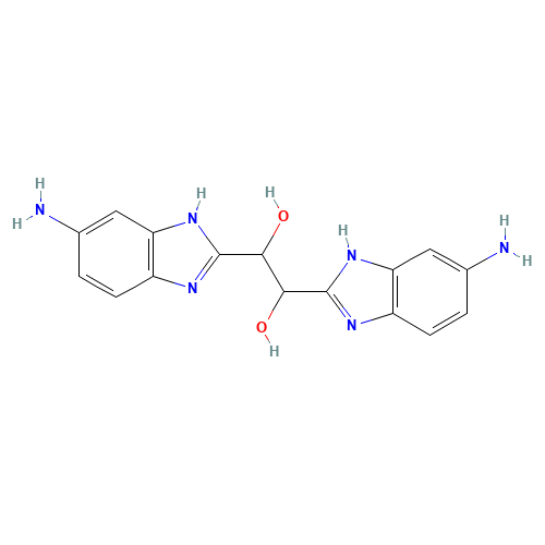 1,2-bis(6-amino-1H-benzimidazol-2-yl)ethane-1,2-diol (CAS: 31545-09-2) - Related Chemical Product