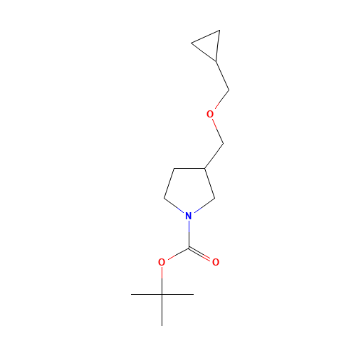 tert-butyl 3-(cyclopropylmethoxymethyl)pyrrolidine-1-carboxylate (CAS: 1063734-01-9) - Related Chemical Product